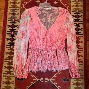 Willow and root long sleeve top